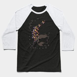 Black Mermaid 2 Baseball T-Shirt